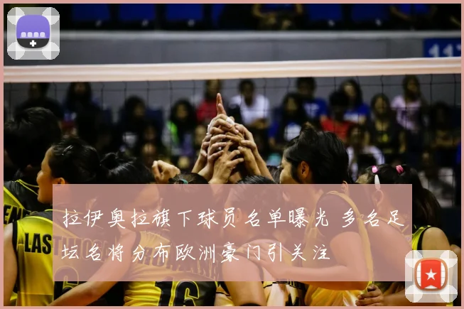 拉伊奥拉旗下球员名单曝光 多名足坛名将分布欧洲豪门引关注