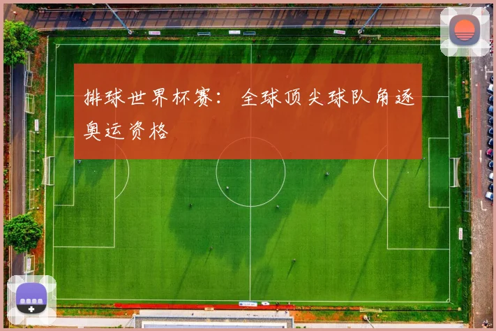 排球世界杯赛：全球顶尖球队角逐奥运资格